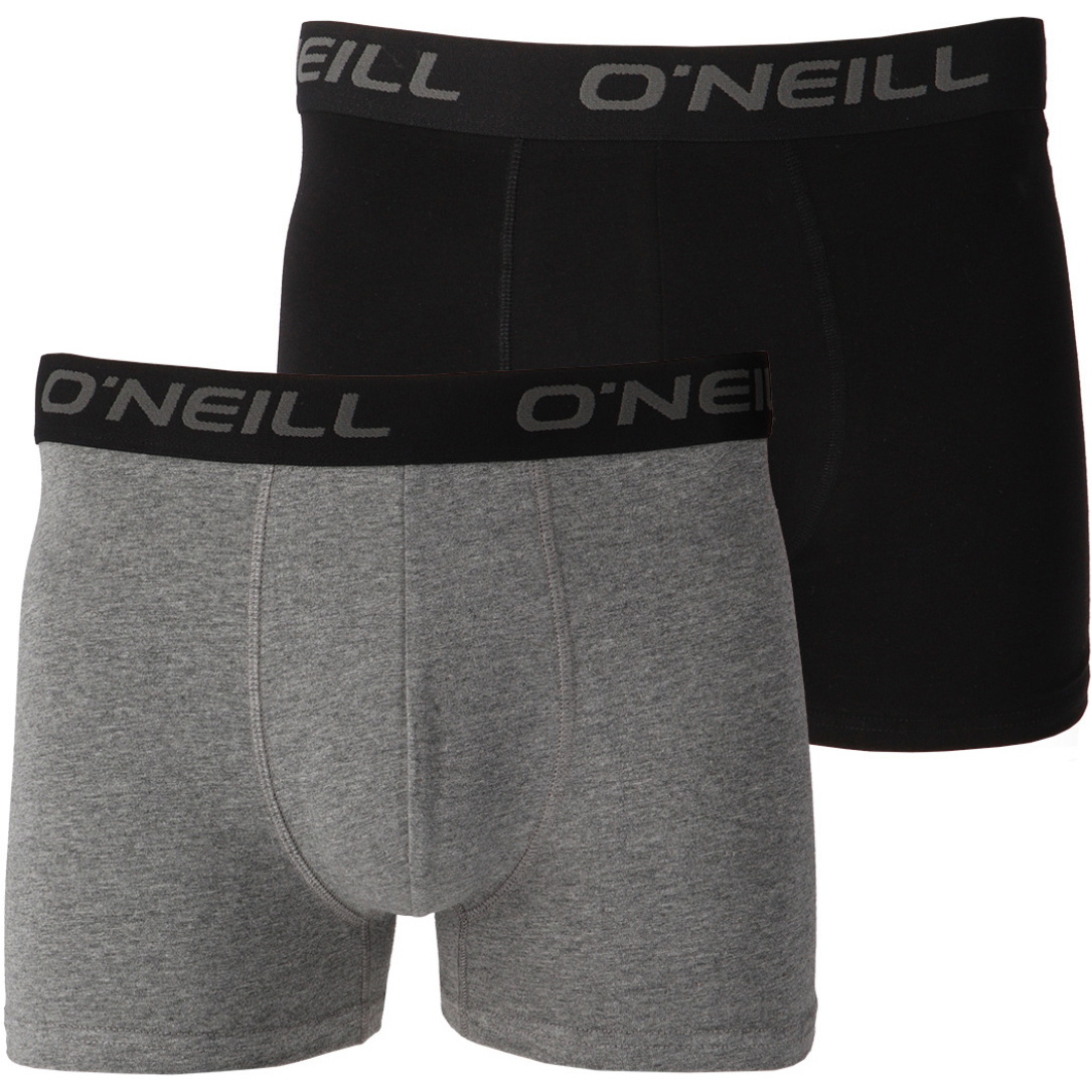 2025 O'Neill Mens Boxershorts Uni 2-Pack 901002 - Antracite / Black